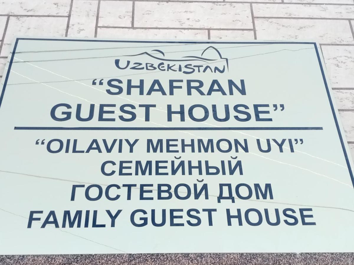 Shafran B&B Buhara Dış mekan fotoğraf